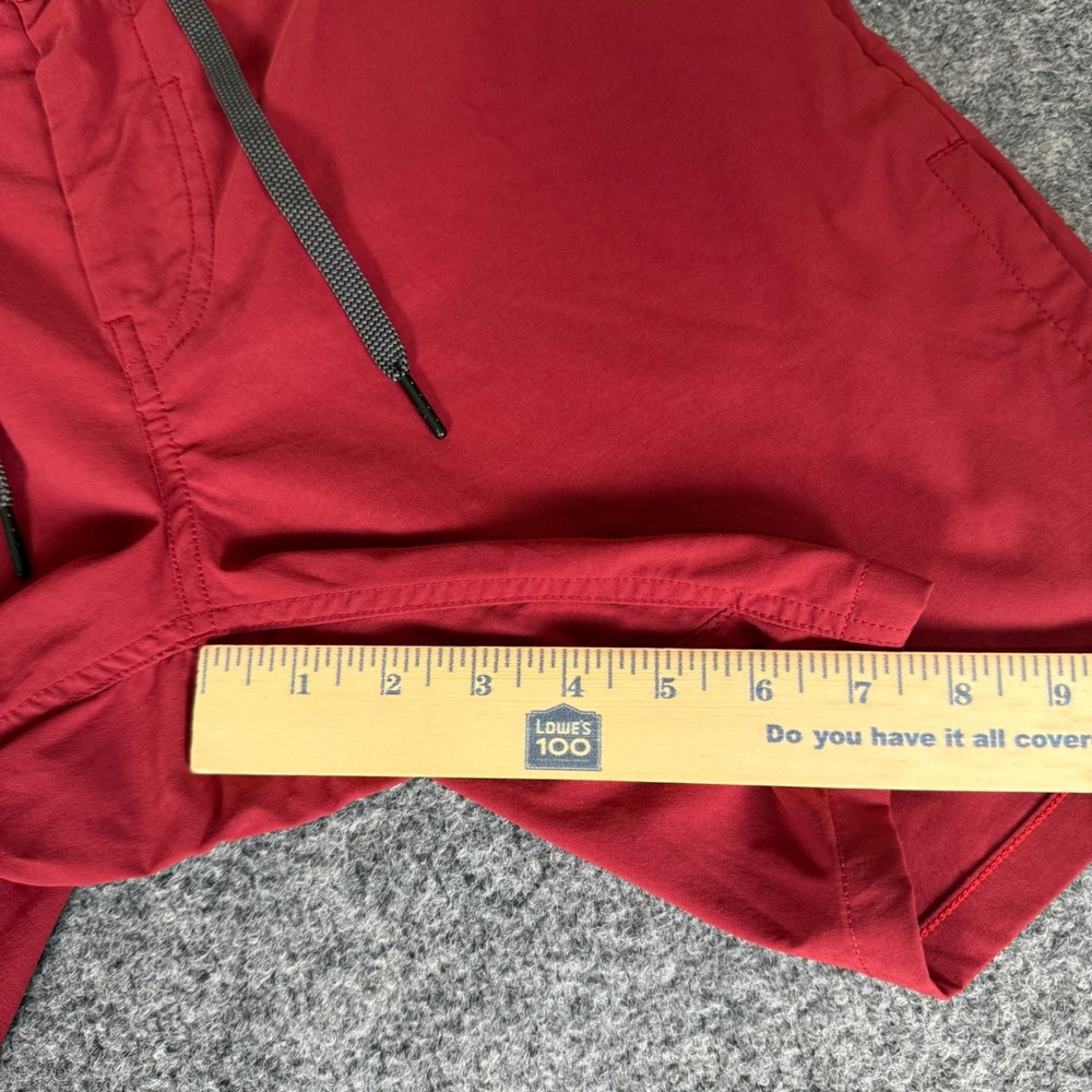 686 Everywhere Featherlight Chino Shorts Mens 32 Red Stretch Lightweight Travel - Picture 7 of 10